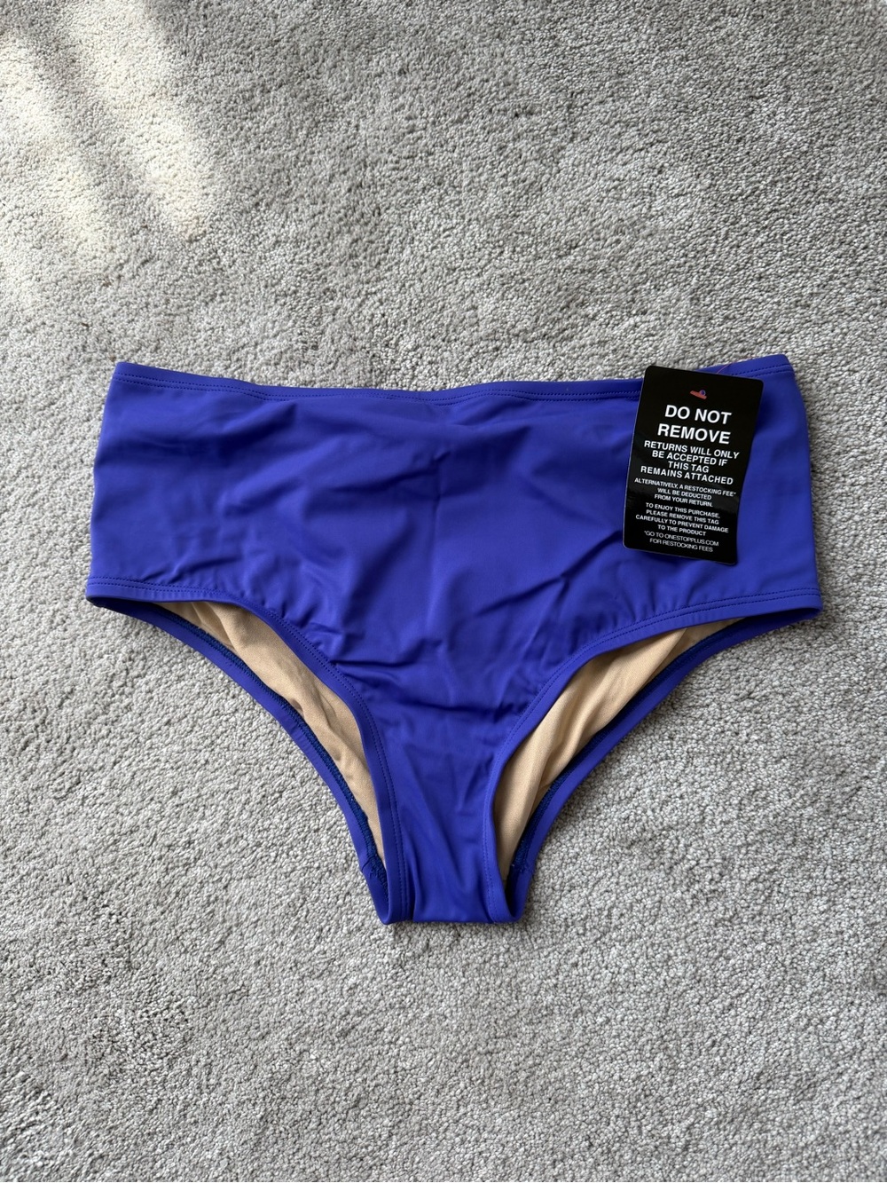 Swimsuits For All Mid-Rise Bikini Bottoms in Electric Iris - 14